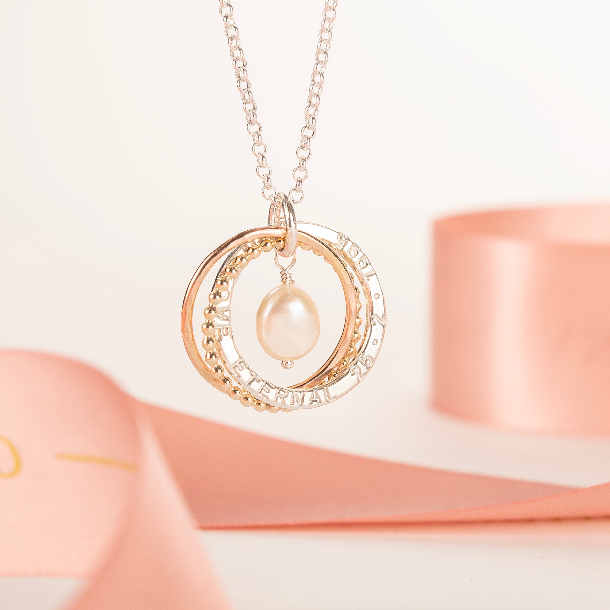 30th Wedding Anniversary Gift Personalised Pearl Wedding