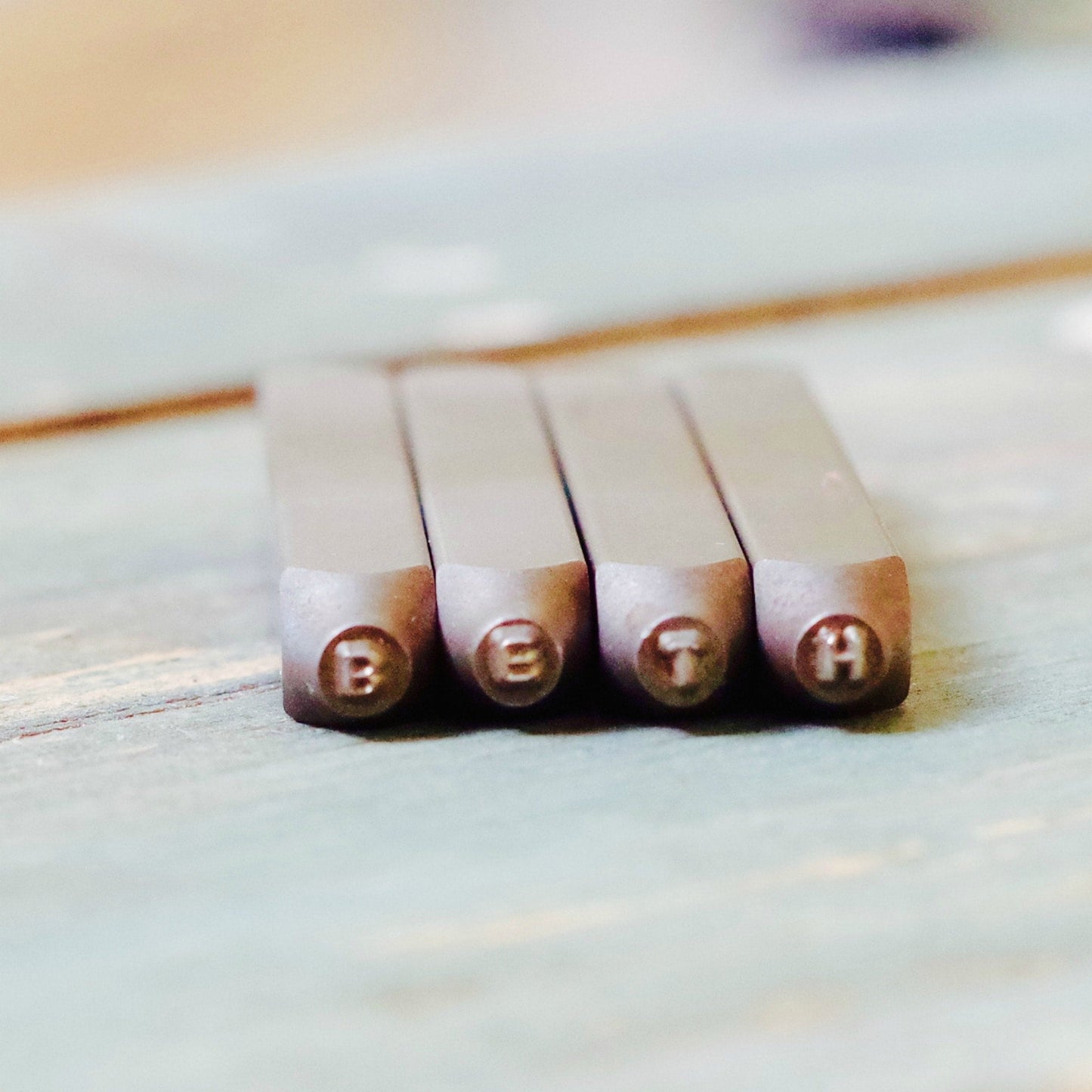 hand-stamped jewellery, personalized jewelry