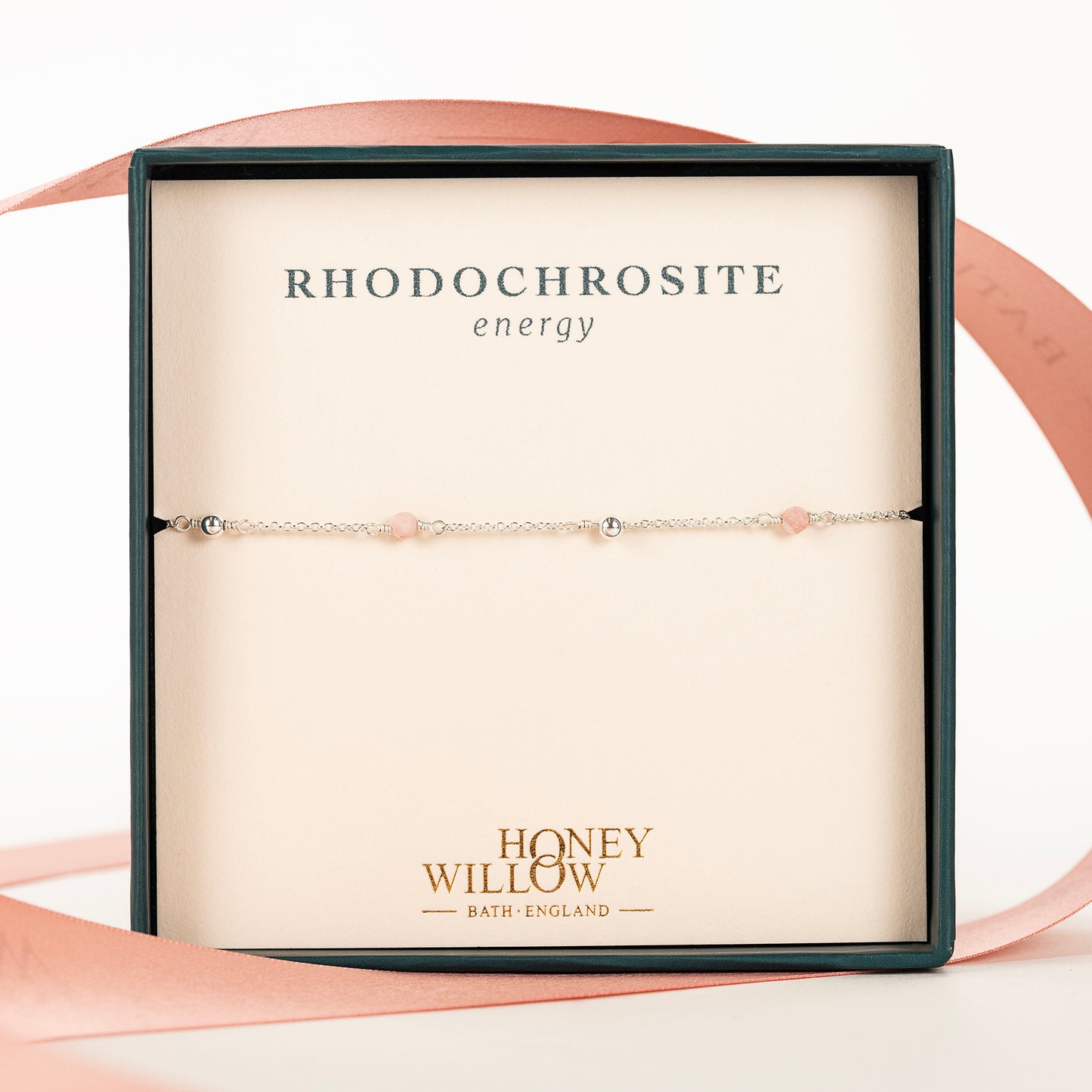 Rhodochrosite Satellite Bracelet - Energy
