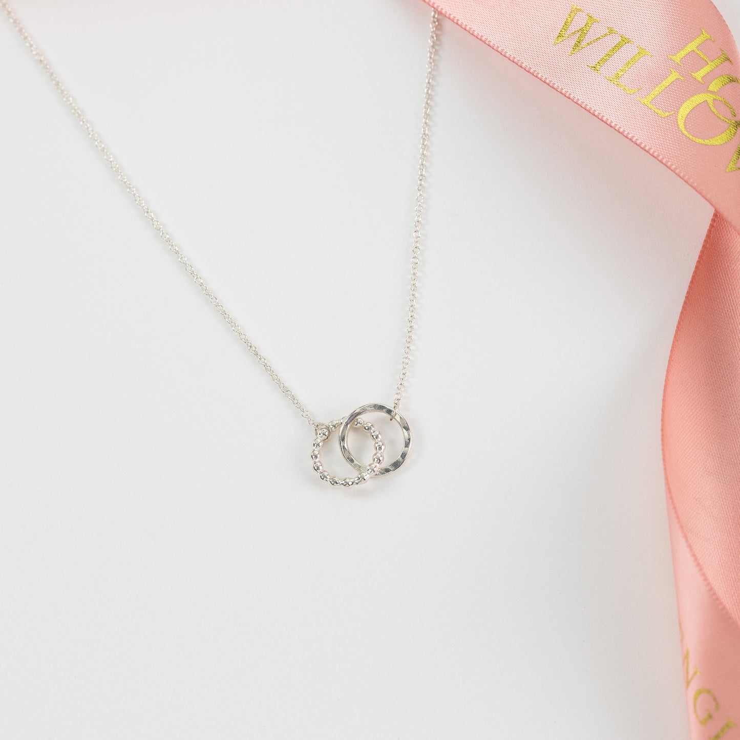 Will You Be My Godmother Gift - Love Link Necklace - Silver