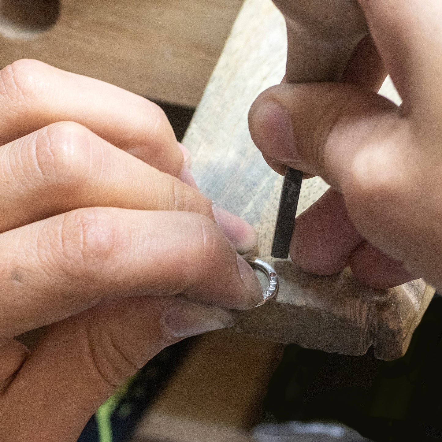 Gift for Goddaughter - Personalised Birthstone Necklace - 9kt Gold & Silver