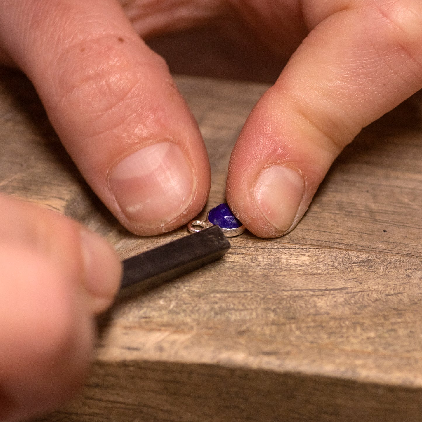 50th Birthday Birthstone Necklace - The Original 5 Links for 5 Decades - Petite Silver