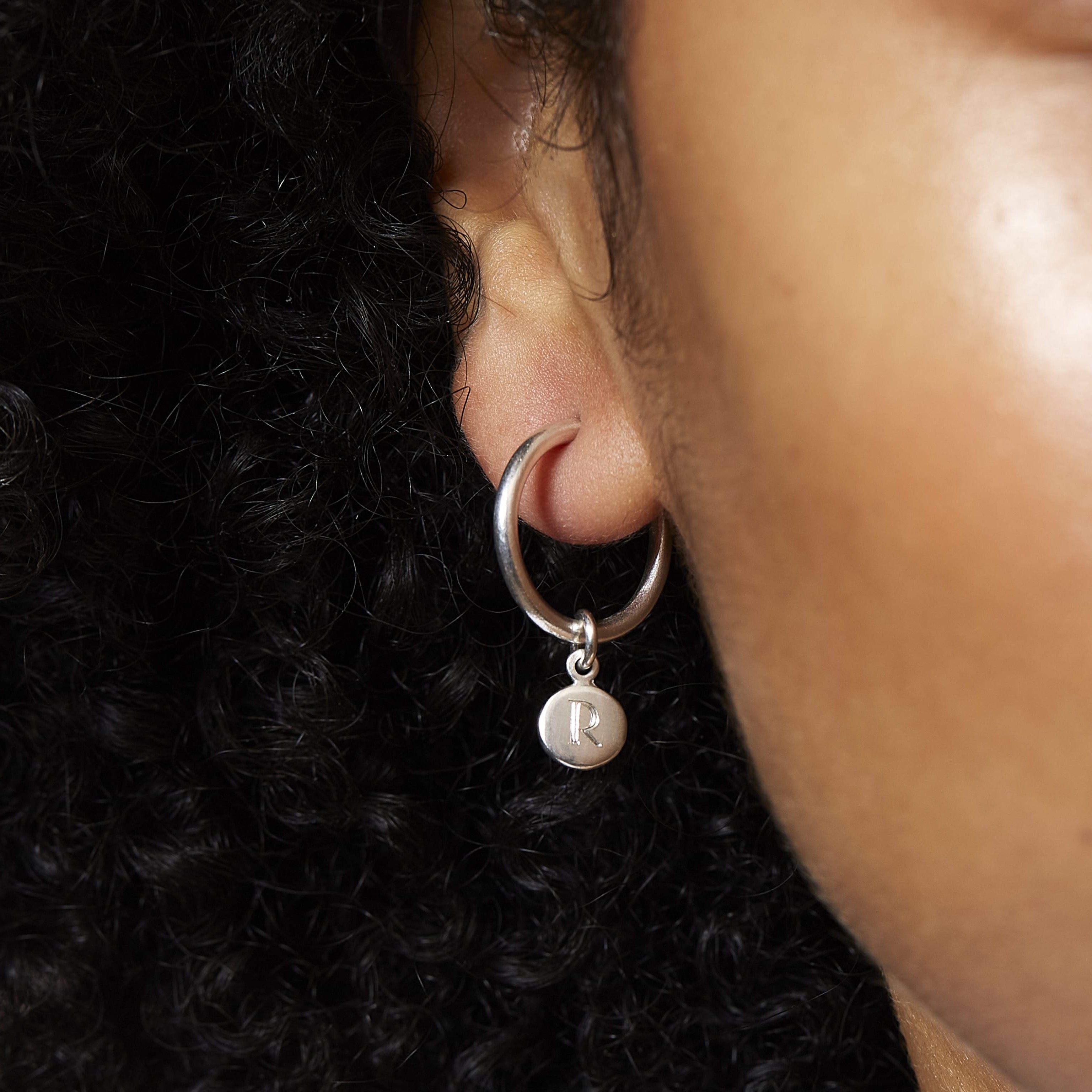 Tunnel hoop store earrings