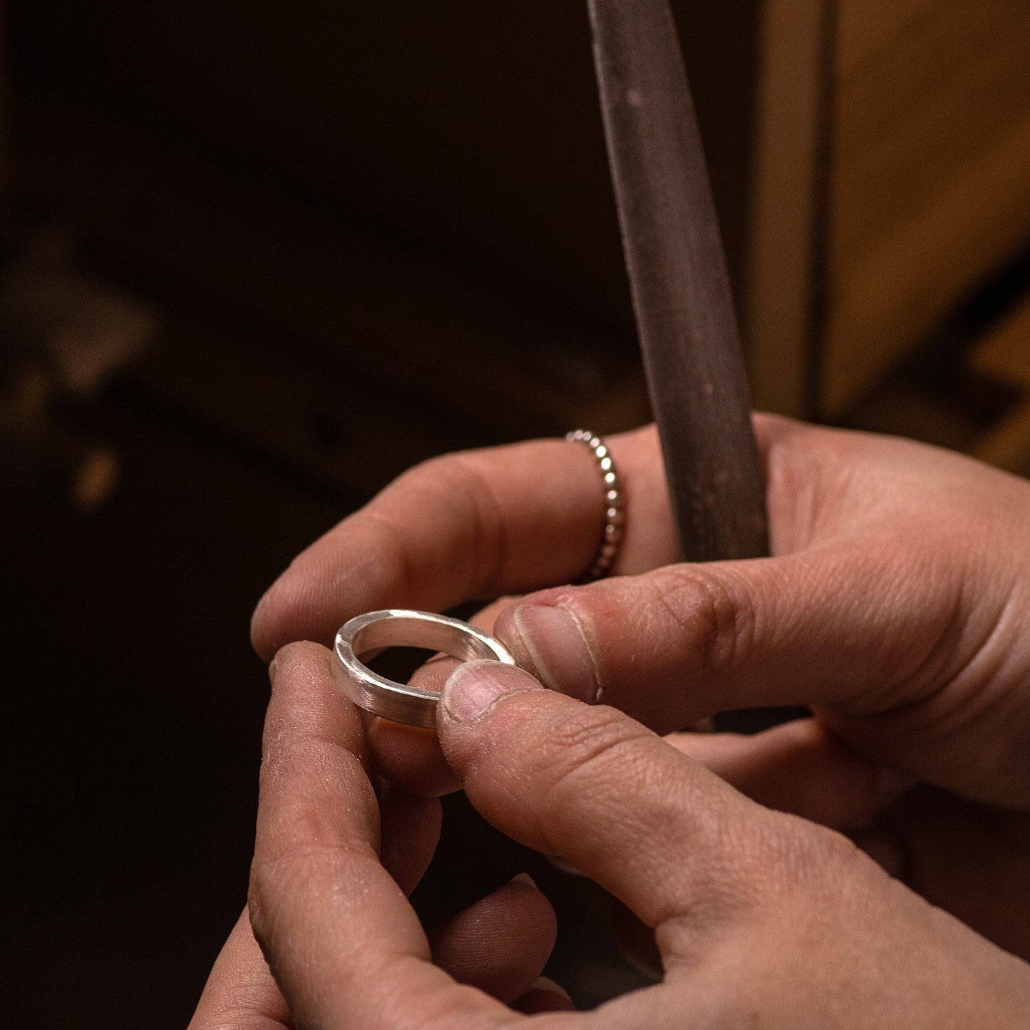 30th Birthday Diamond Felicity Ring - 3 Diamonds for 3 Decades - Silver & Lab Grown Diamonds