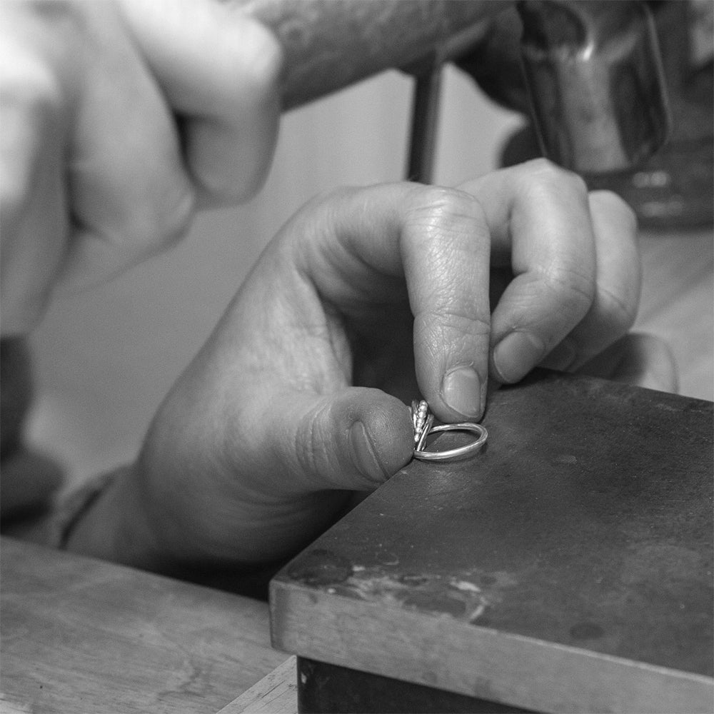 Gift for Bride from Sister - Silver Love Knot Necklace