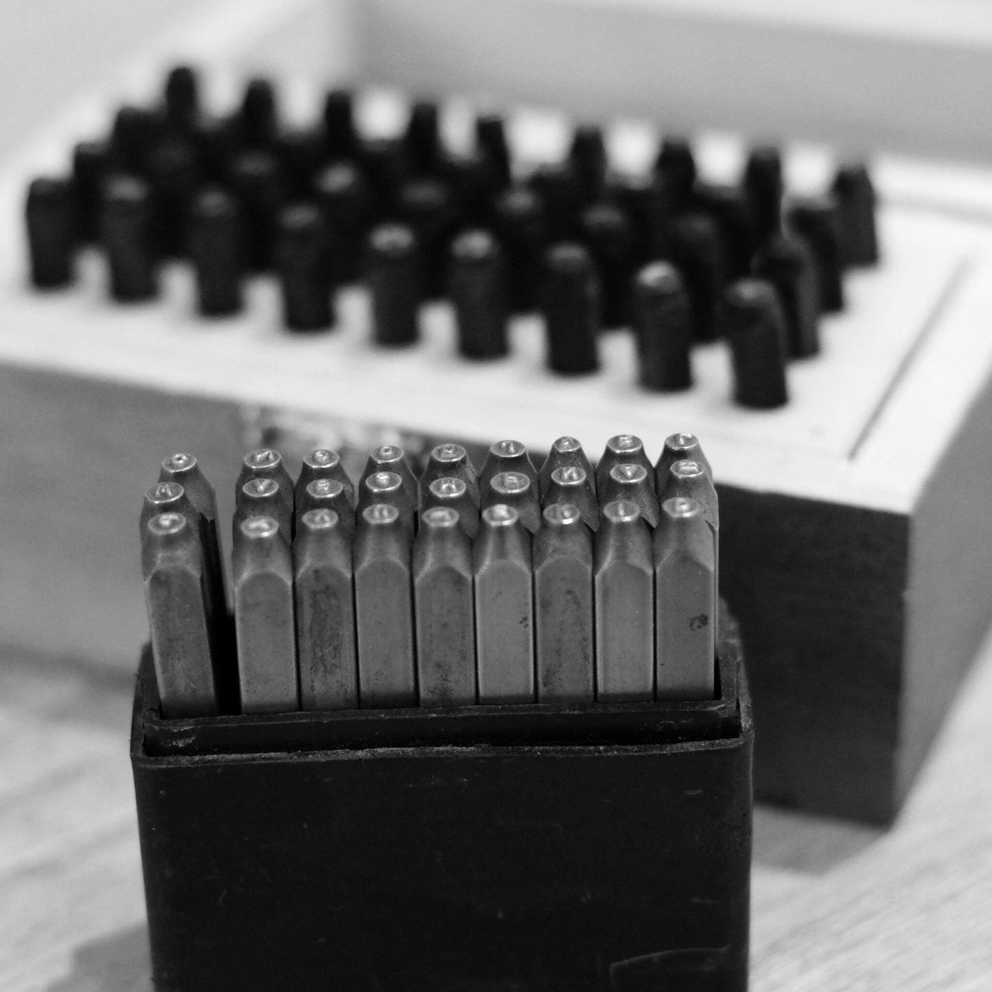 Men's Necklace - Silver Column Necklace With Names