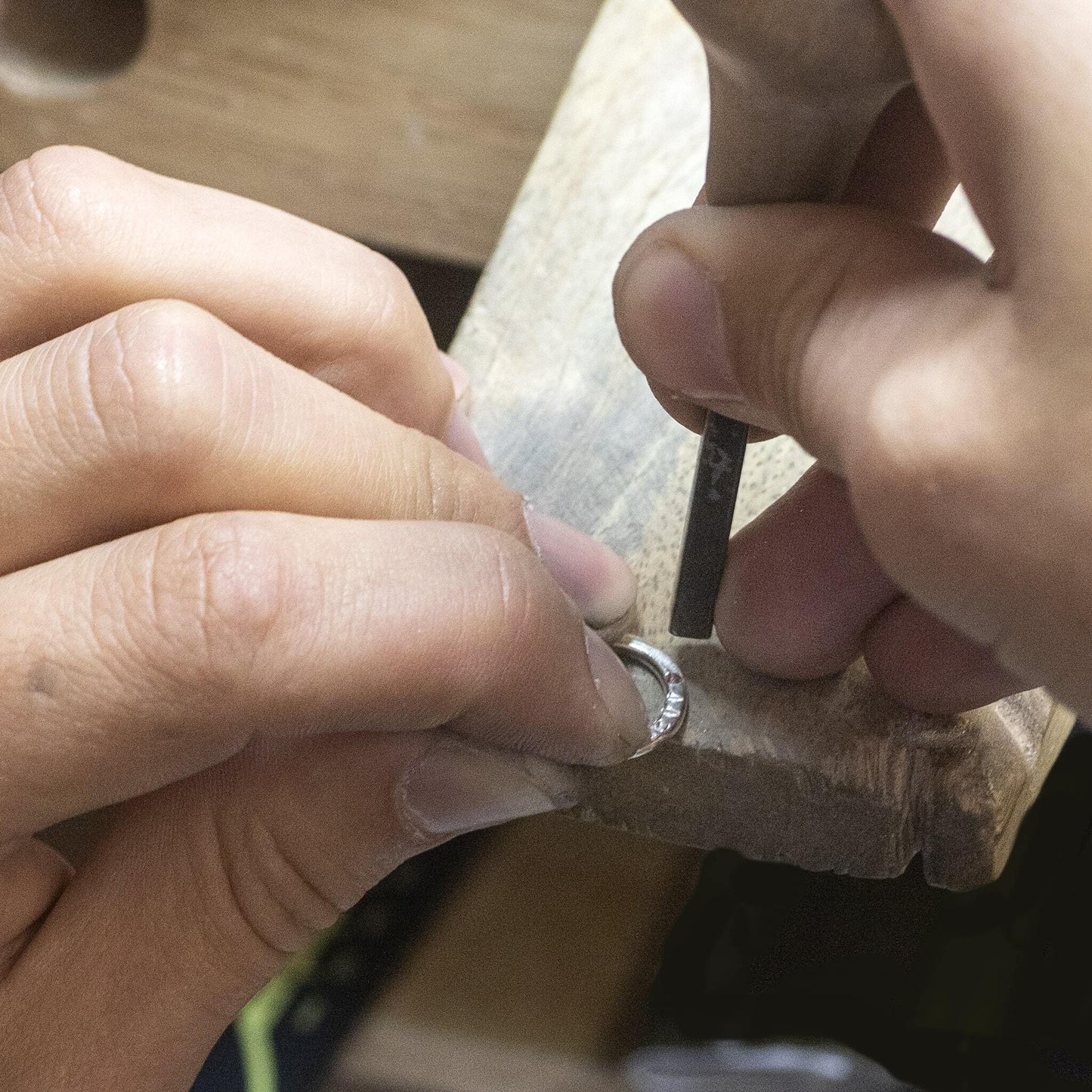 60th Birthday Birthstone Halo Necklace - 6 Birthstones for 6 Decades - Silver