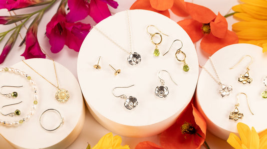 August Birthday Gifts: Meaningful Jewellery Inspired by August's Birthstone and Birth Flowers