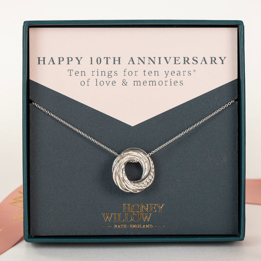 10th Anniversary Gifts – Honey Willow - handmade jewellery