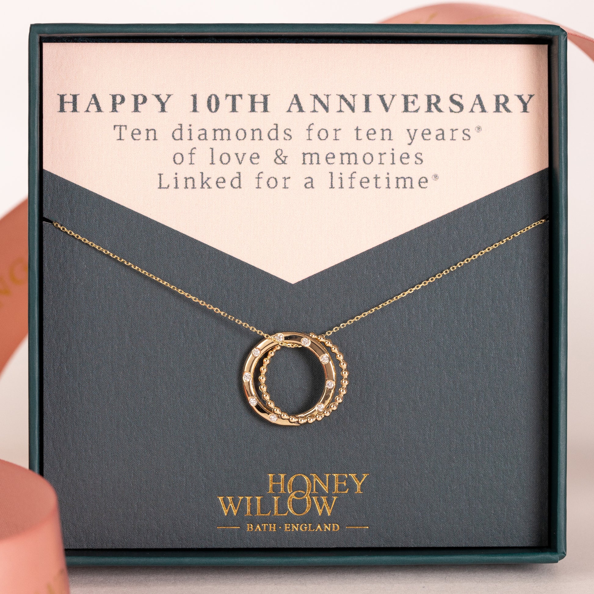 10th anniversary necklace