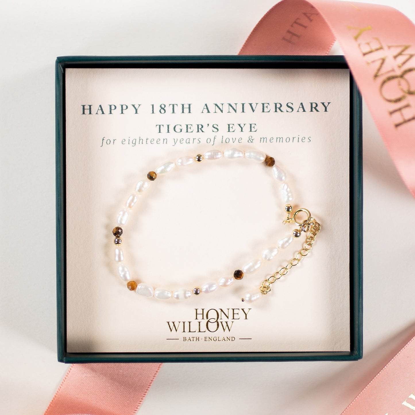 18th anniversary bracelet