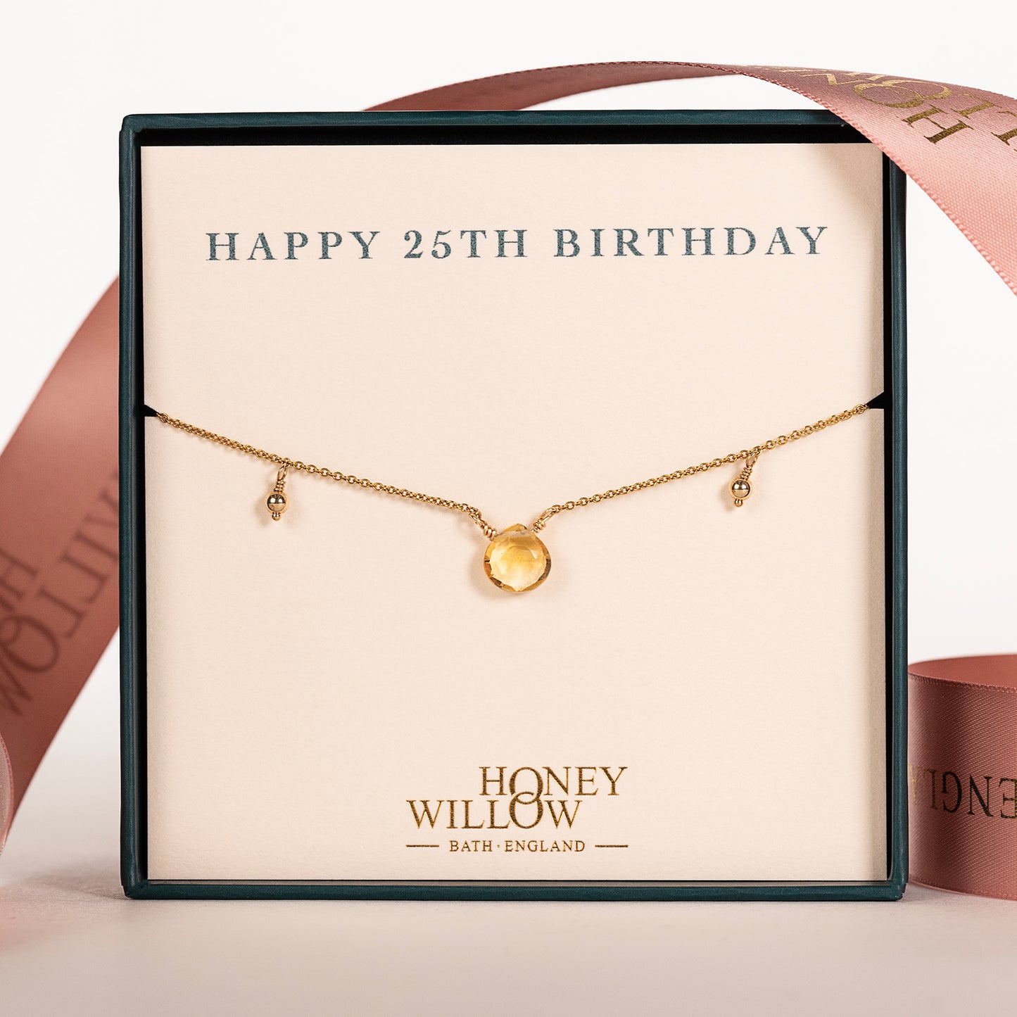 25th birthday necklace