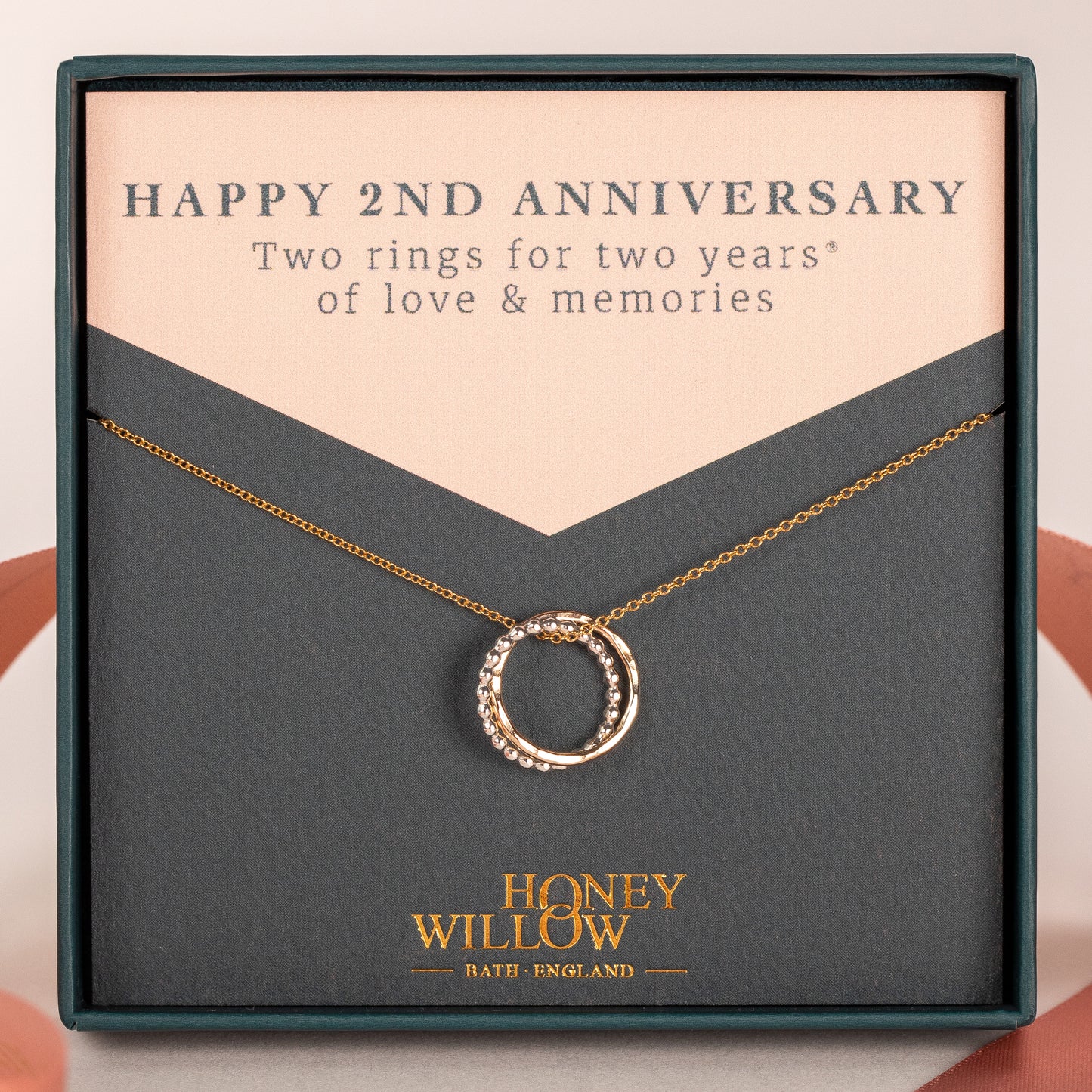 2nd anniversary necklace