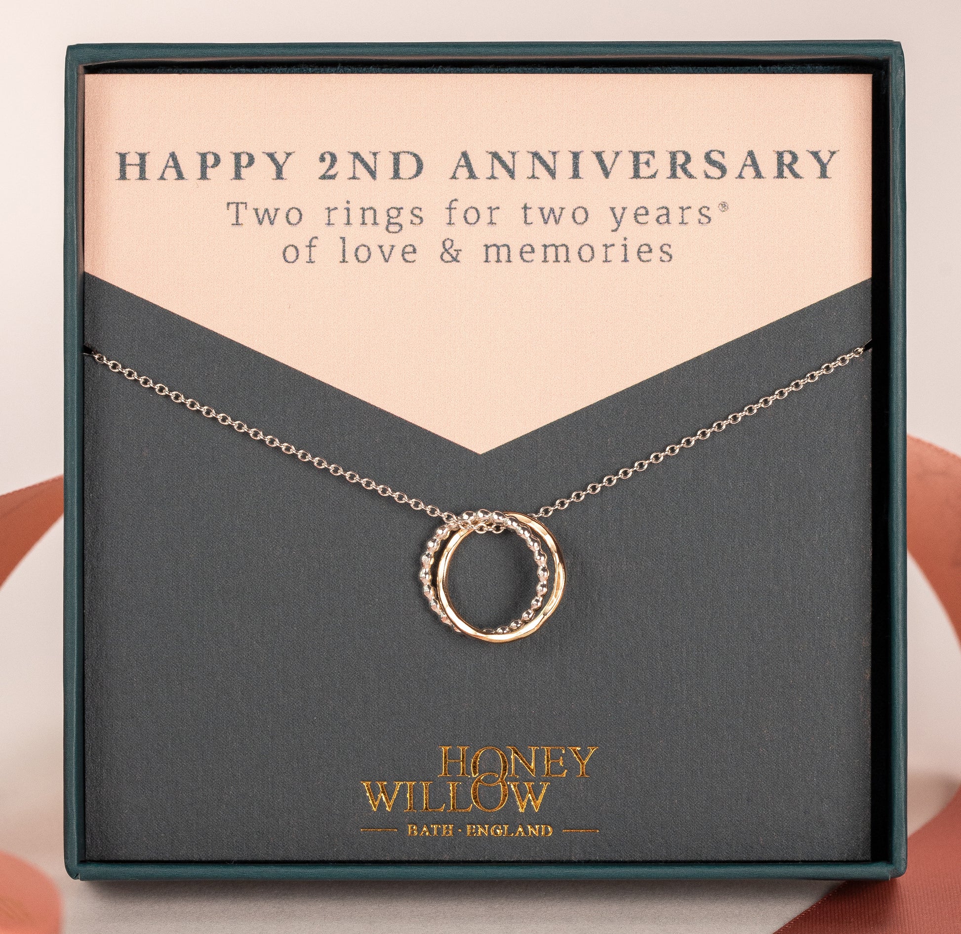 2nd anniversary necklace