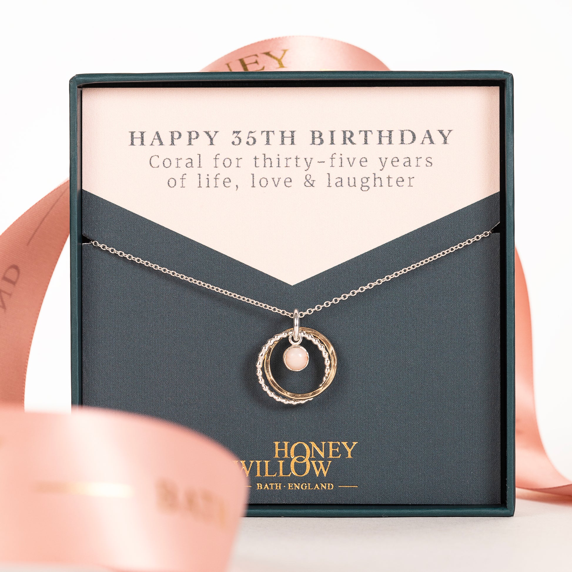 35th birthday necklace