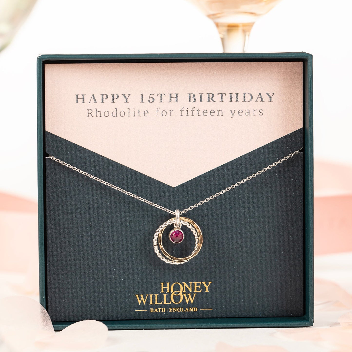 15th birthday necklace