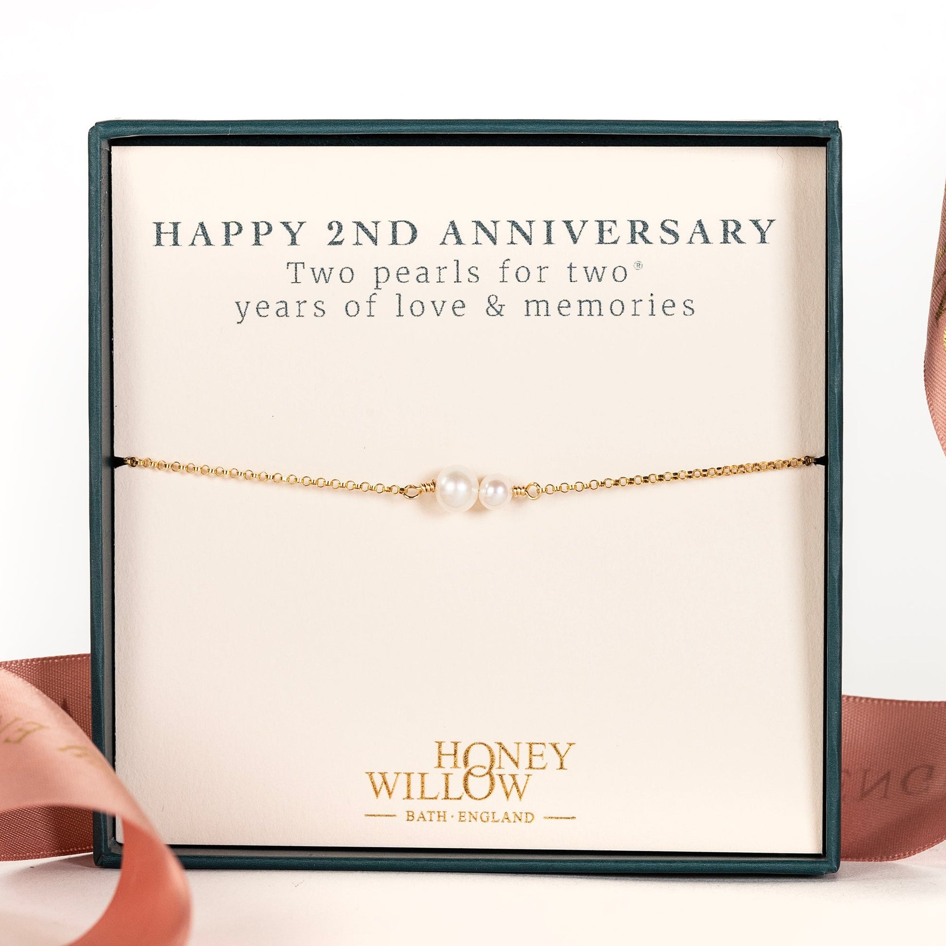 2nd anniversary bracelet