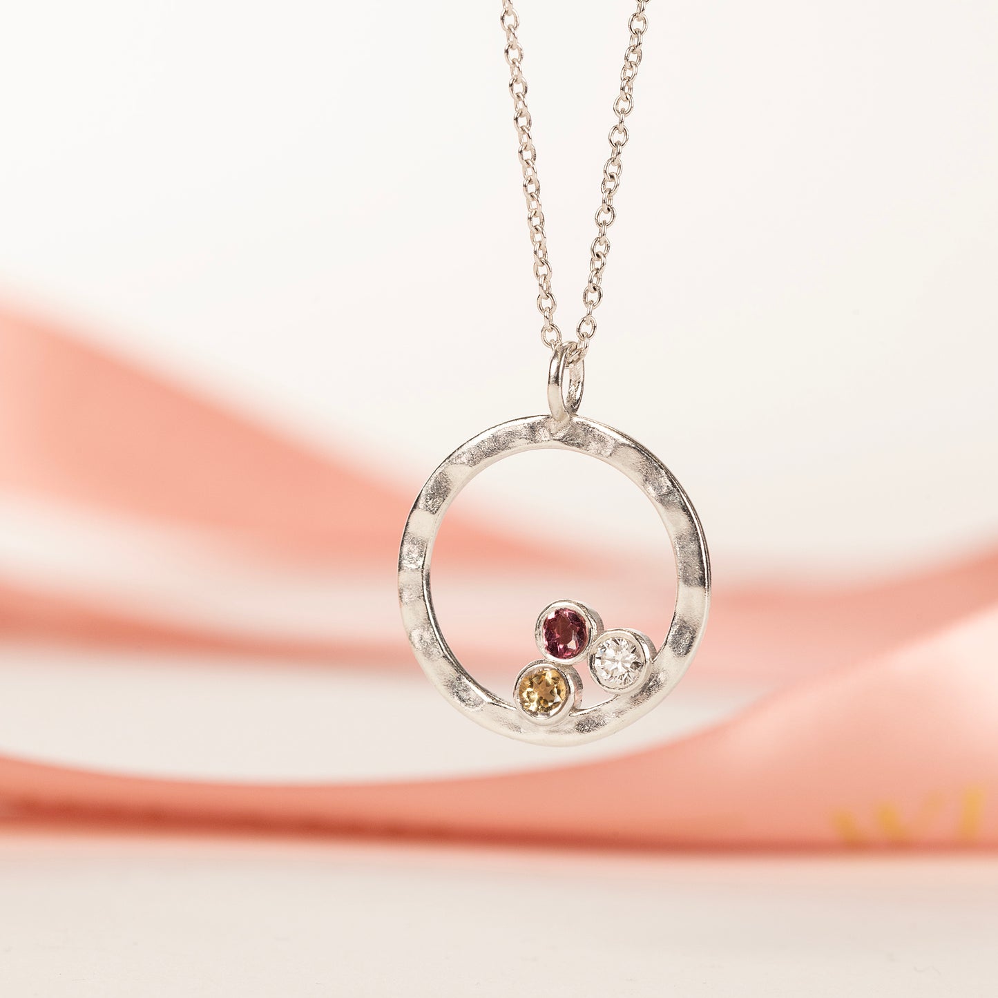 family birthstone necklace