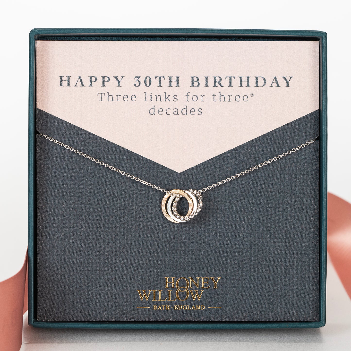 30th birthday necklace