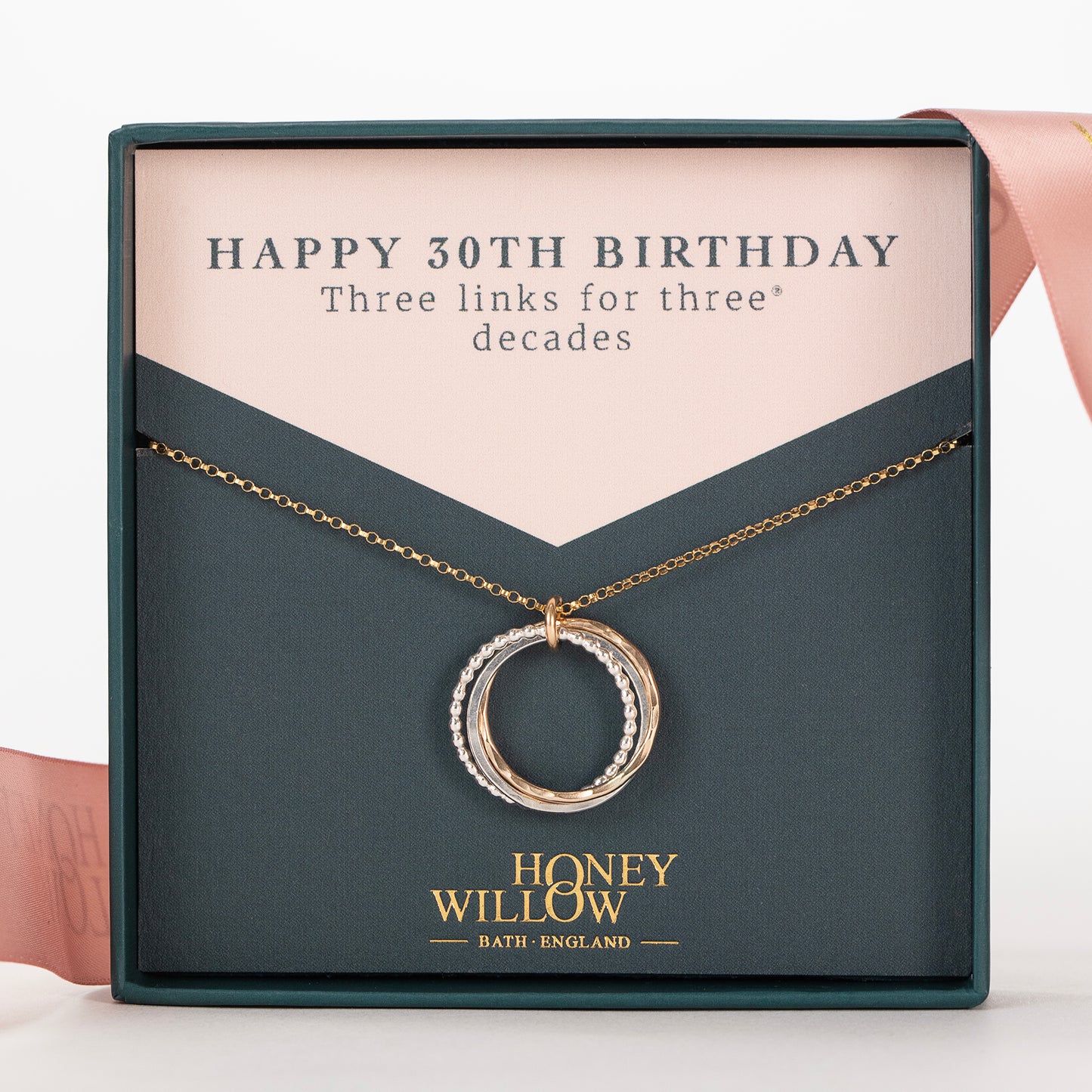 30th birthday necklace