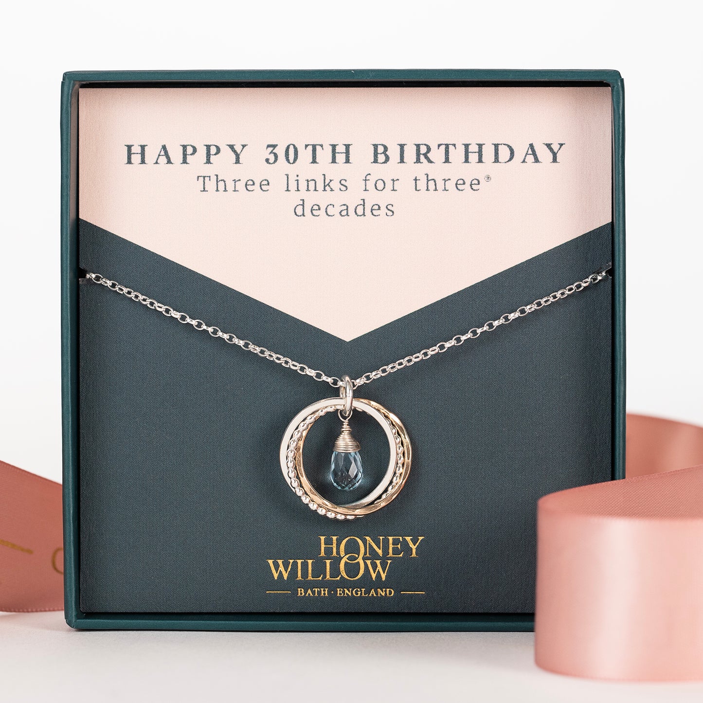 30th birthday necklace