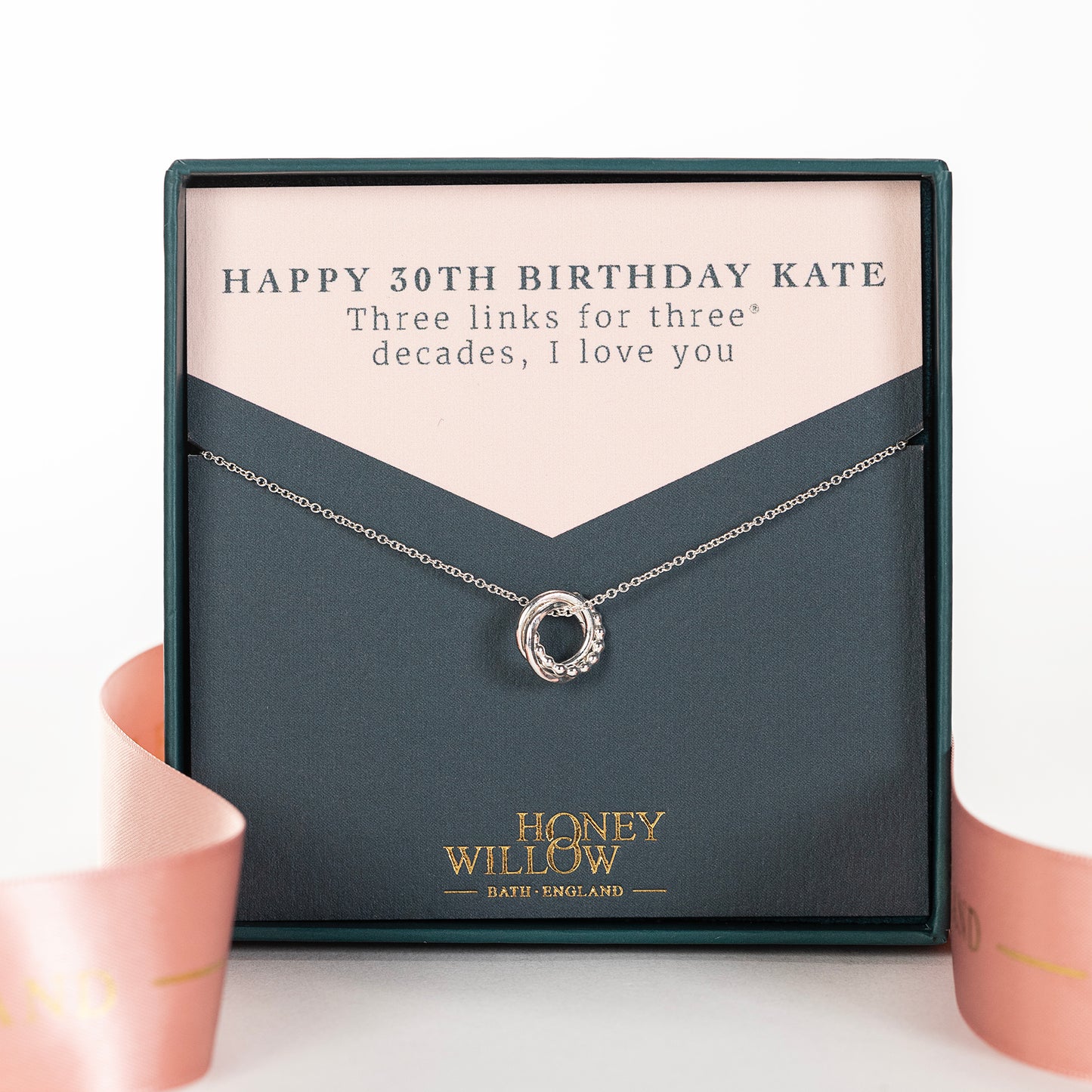 30th birthday necklace