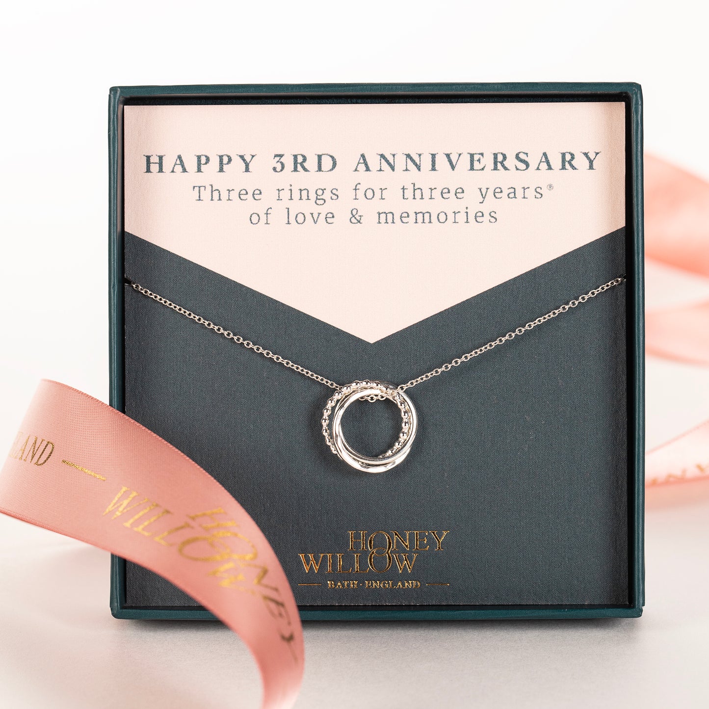 3rd anniversary necklace