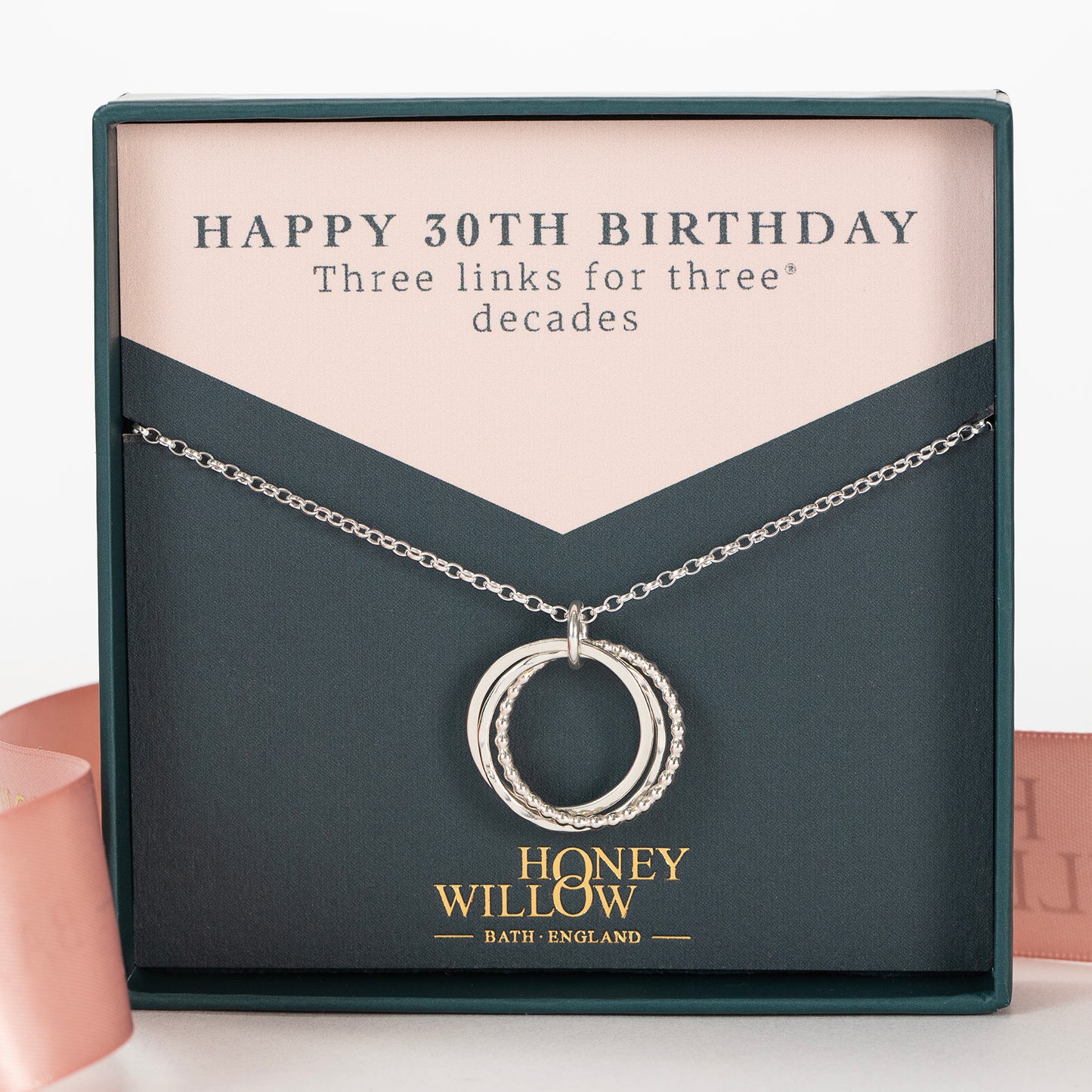 30th birthday necklace