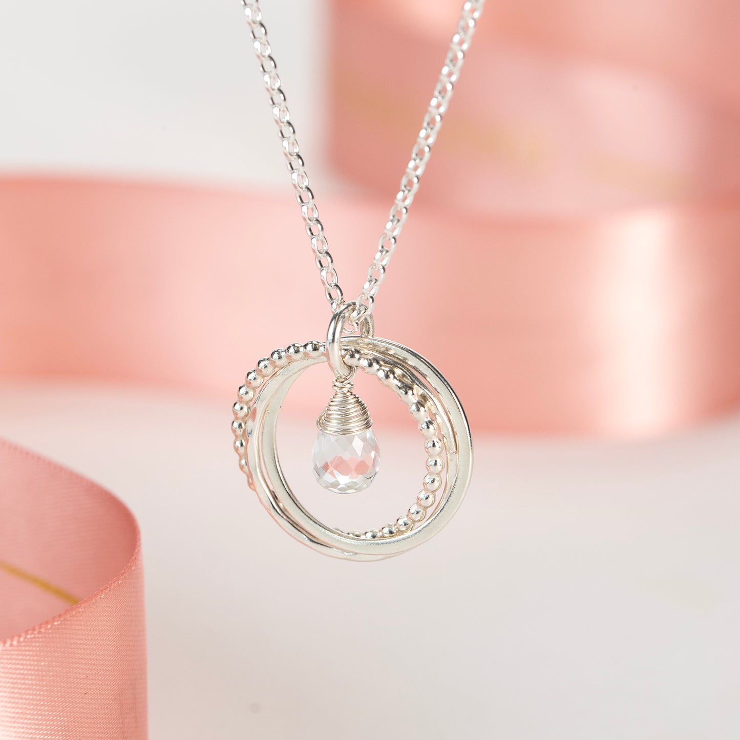 30th birthday birthstone necklace