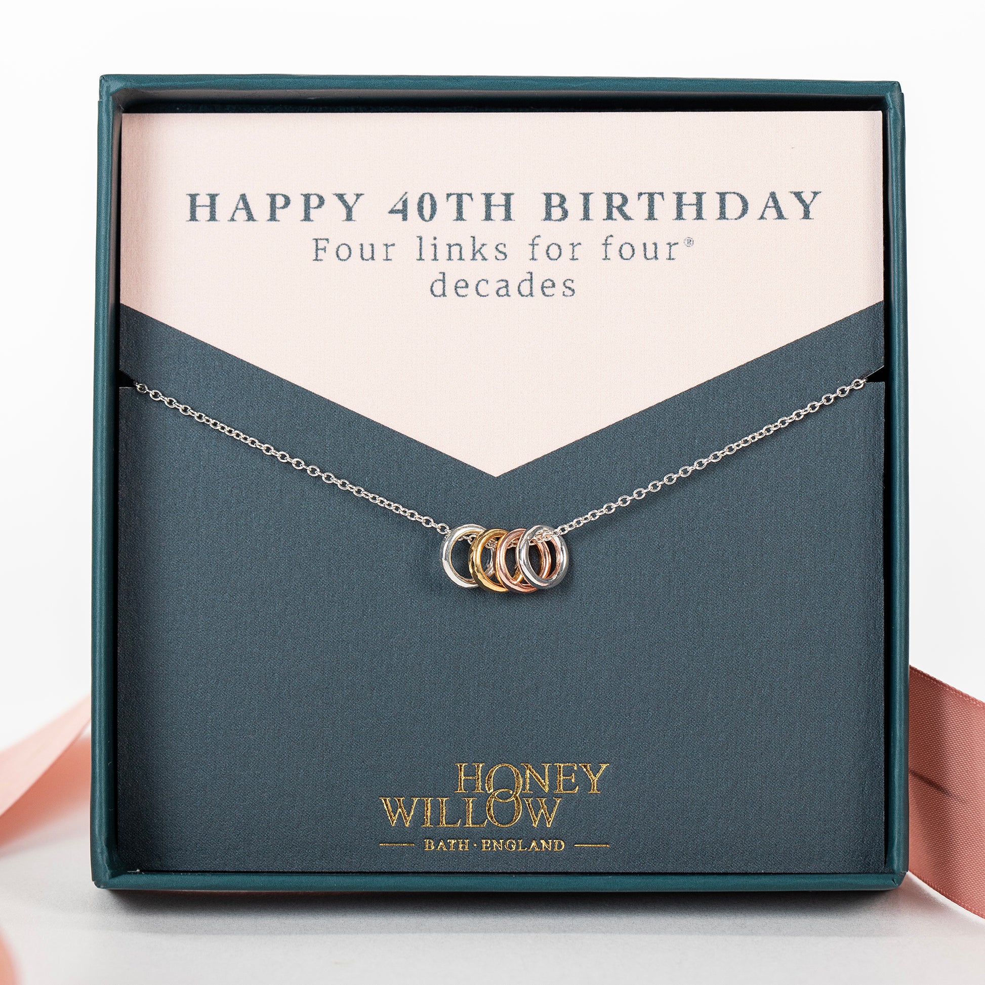 40th birthday necklace