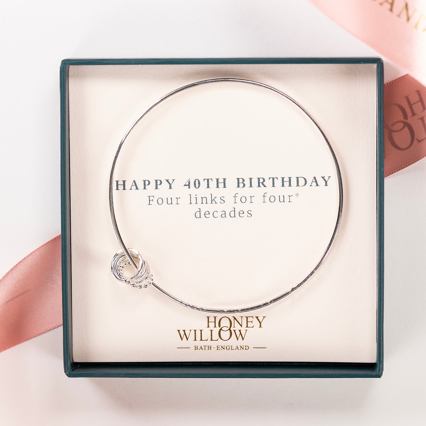 40th birthday bangle