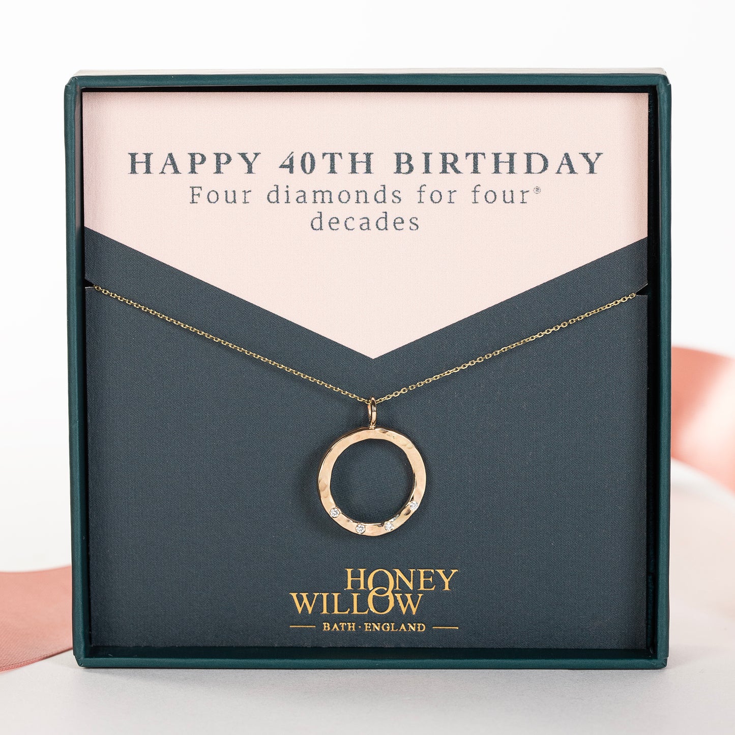 40th birthday necklace