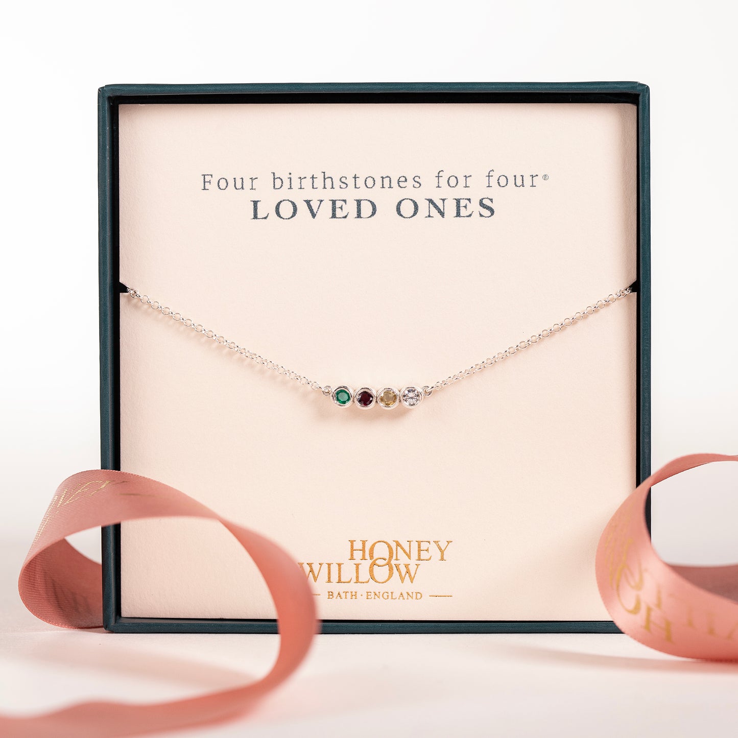 family birthstone necklace