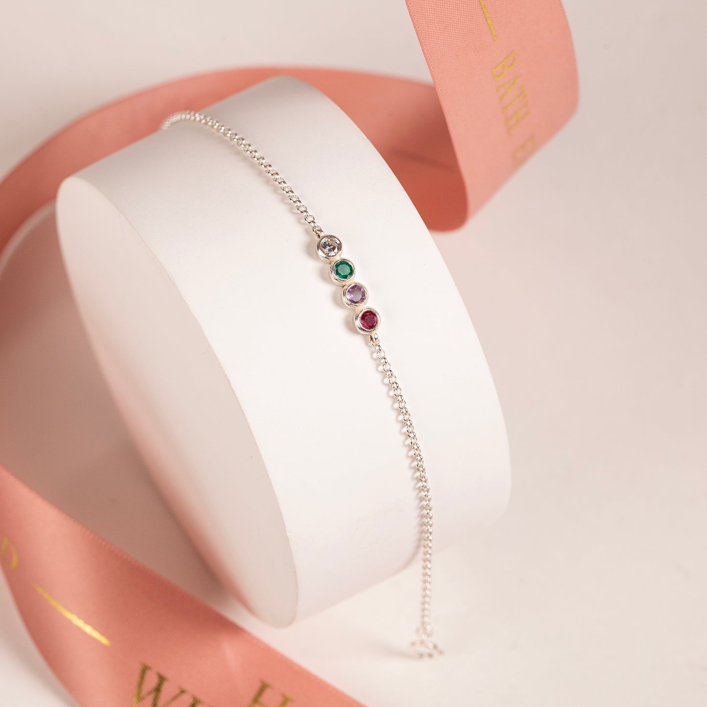 family birthstone bracelet