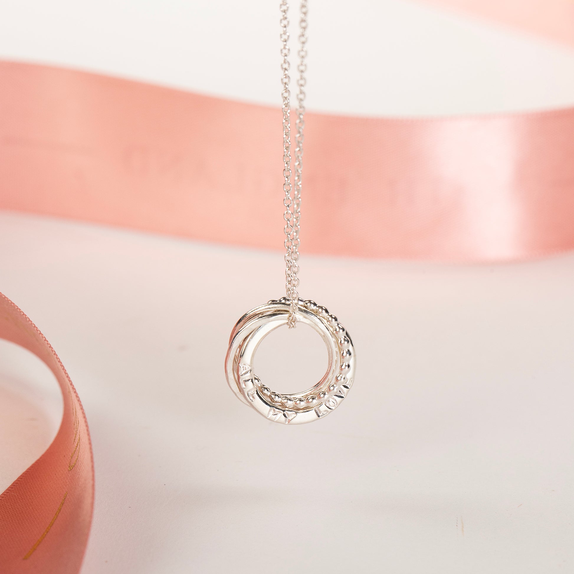 personalised 4th anniversary necklace