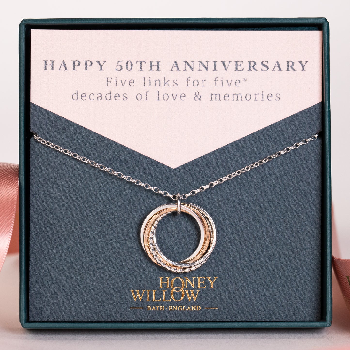 50th anniversary necklace