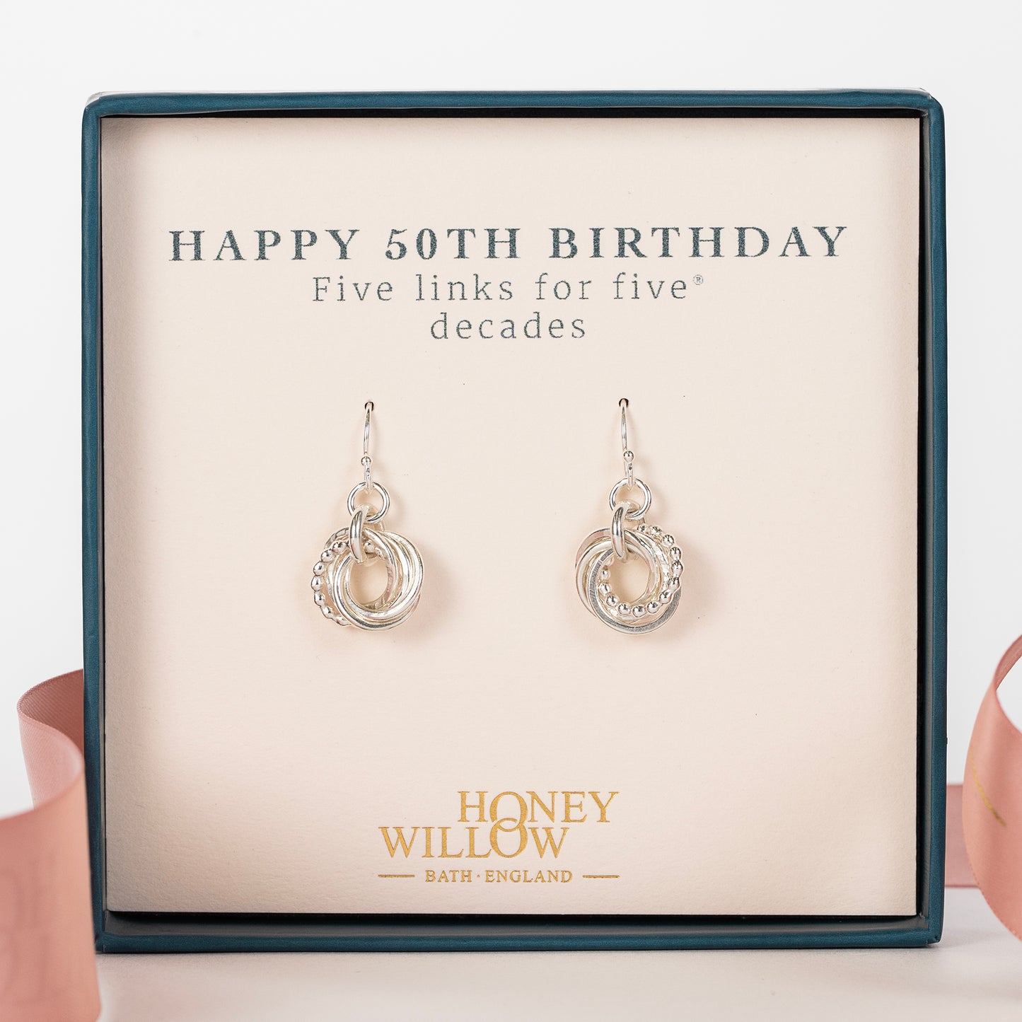50th birthday earrings