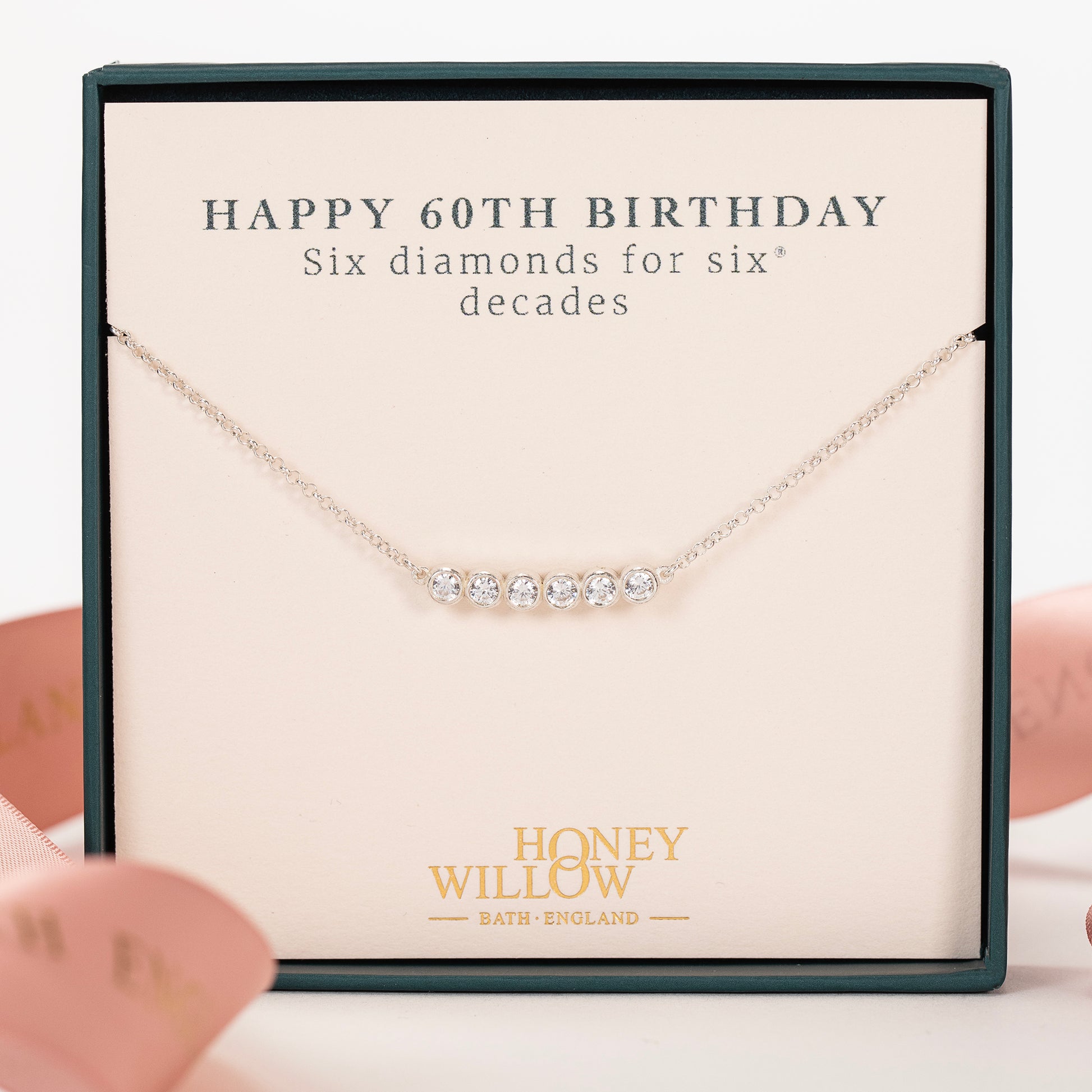 60th birthday necklace