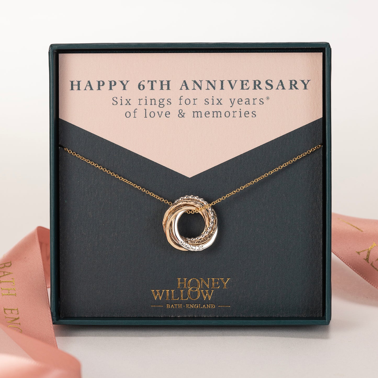 6th anniversary necklace