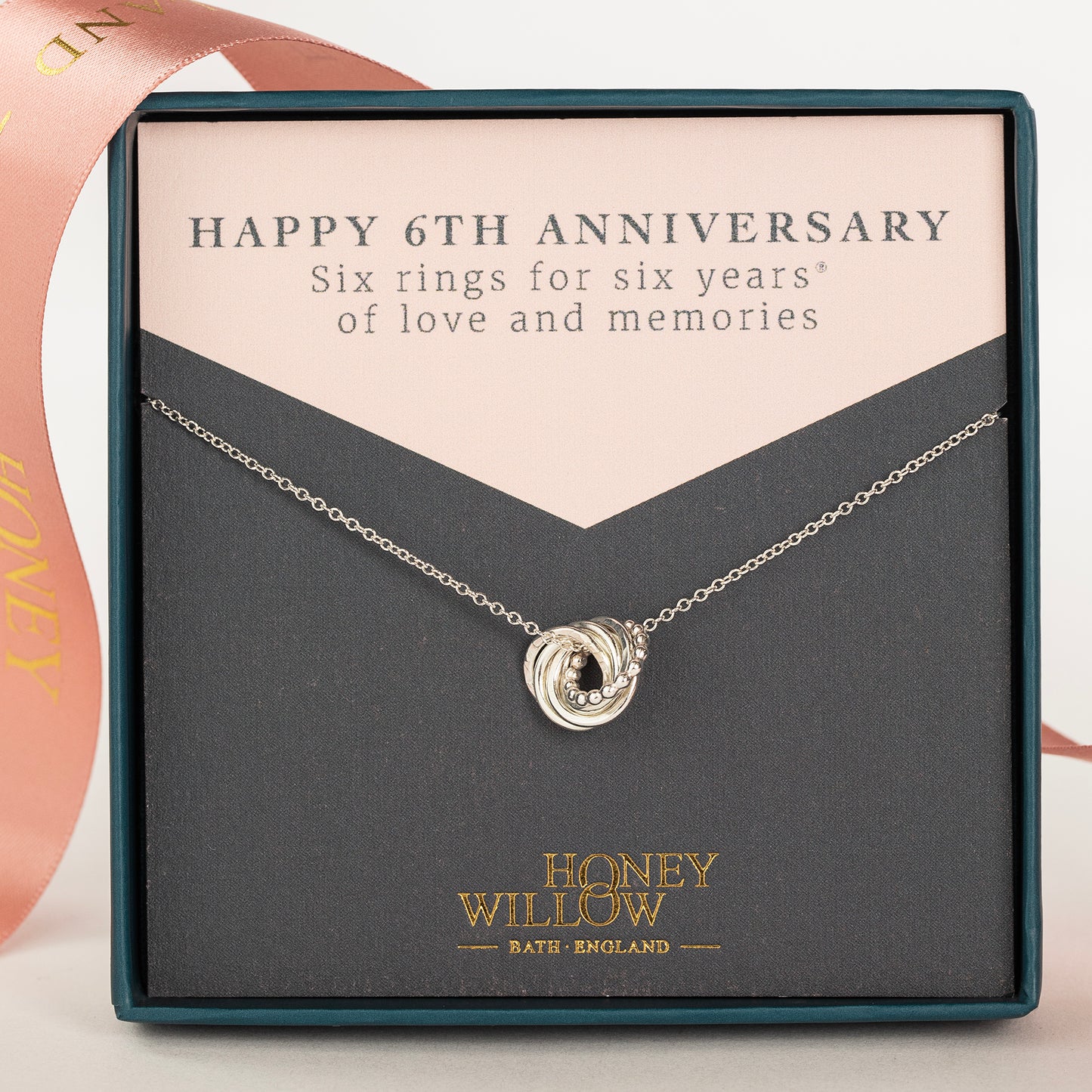 6th anniversary necklace