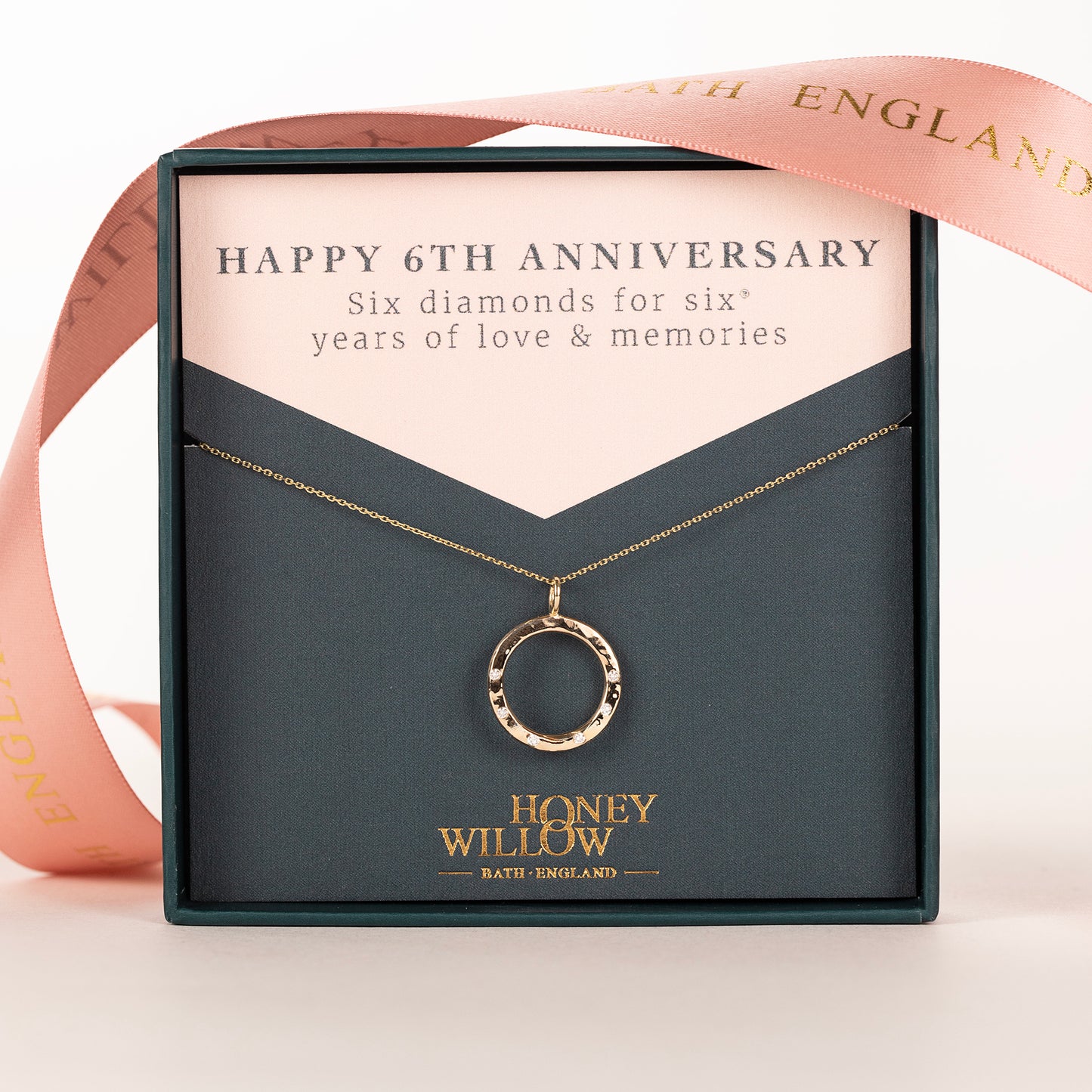 6th anniversary necklace