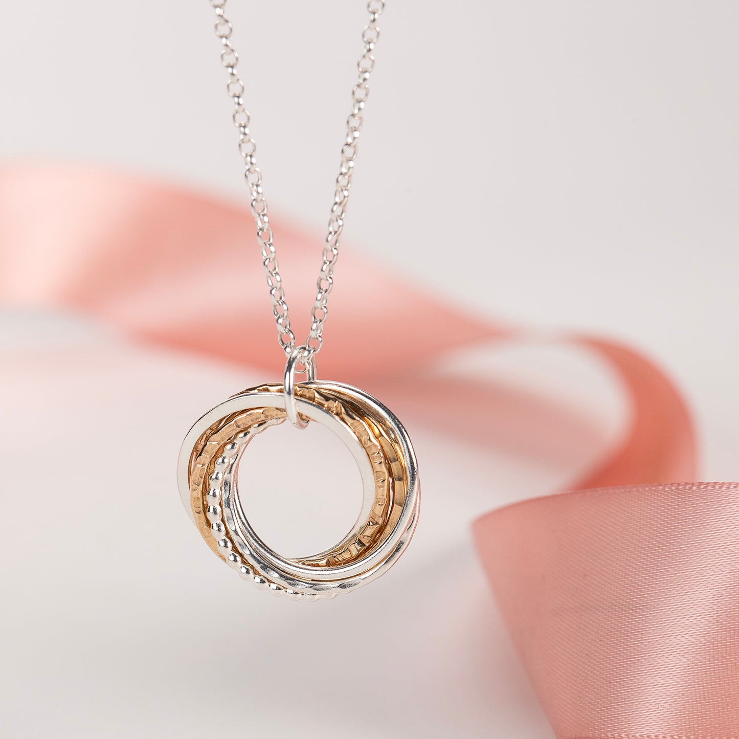 70th Birthday Necklace The Original Links for Decades