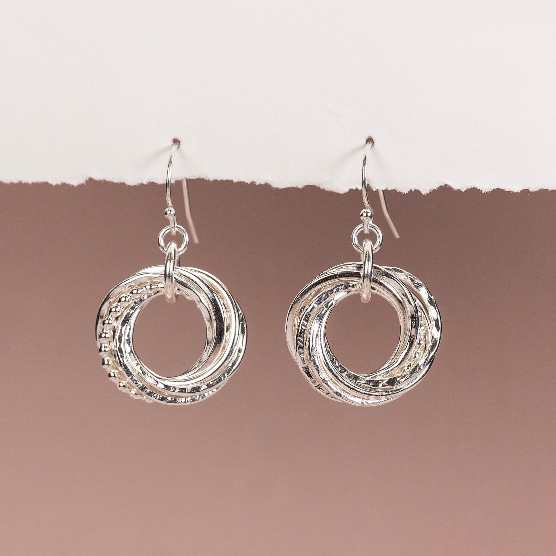 70th Birthday Earrings The Original Links for Decades