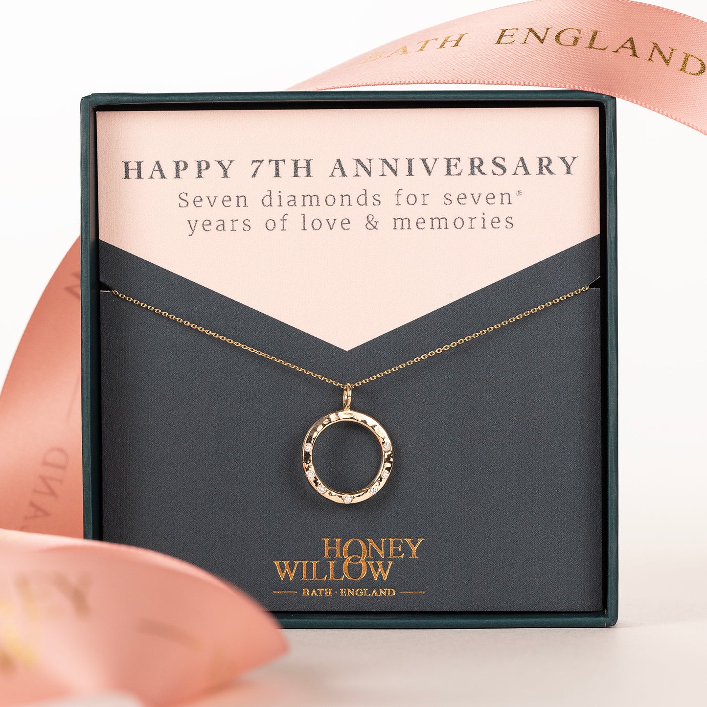 7th anniversary necklace