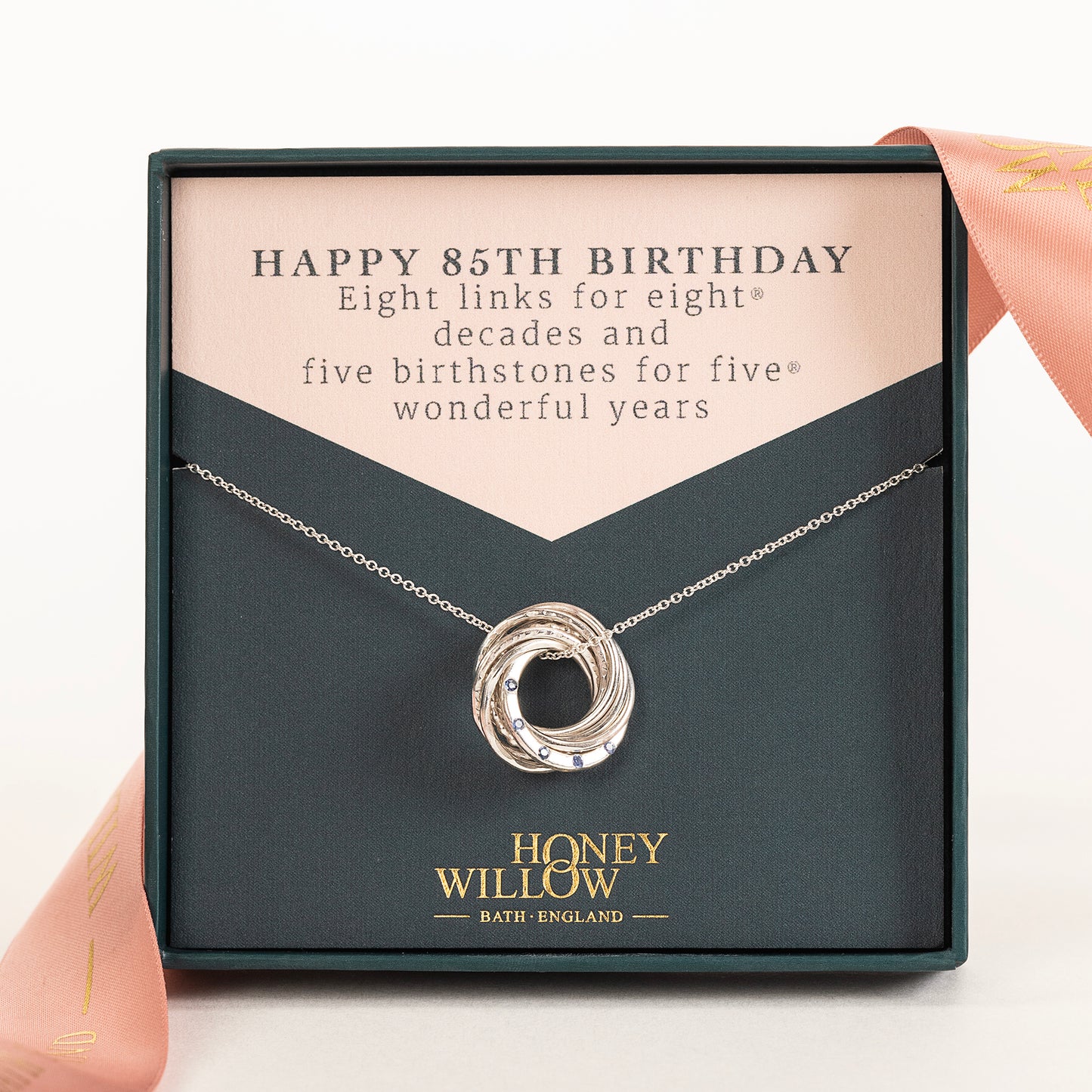 85th birthday necklace