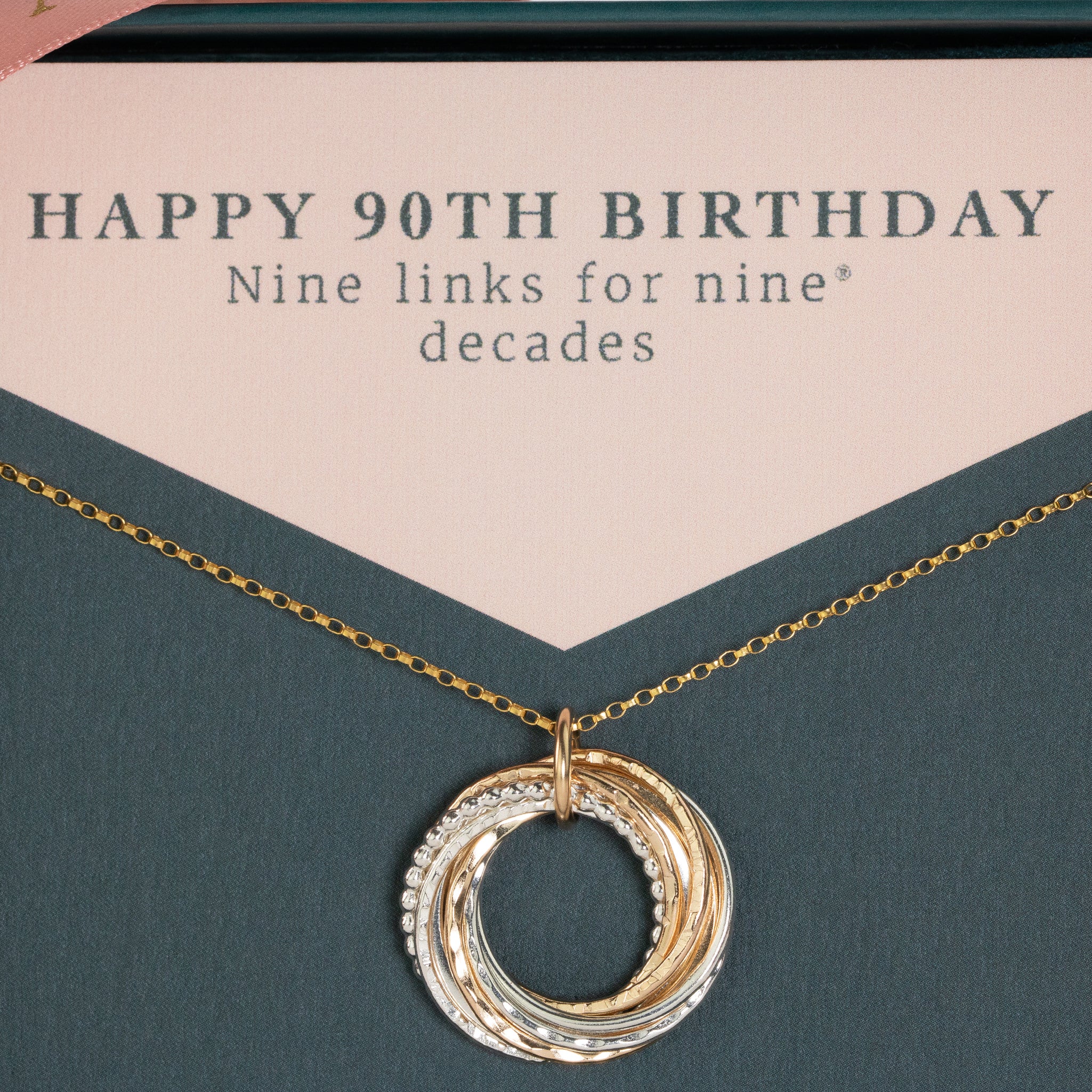 Seven rings for on sale seven decades necklace