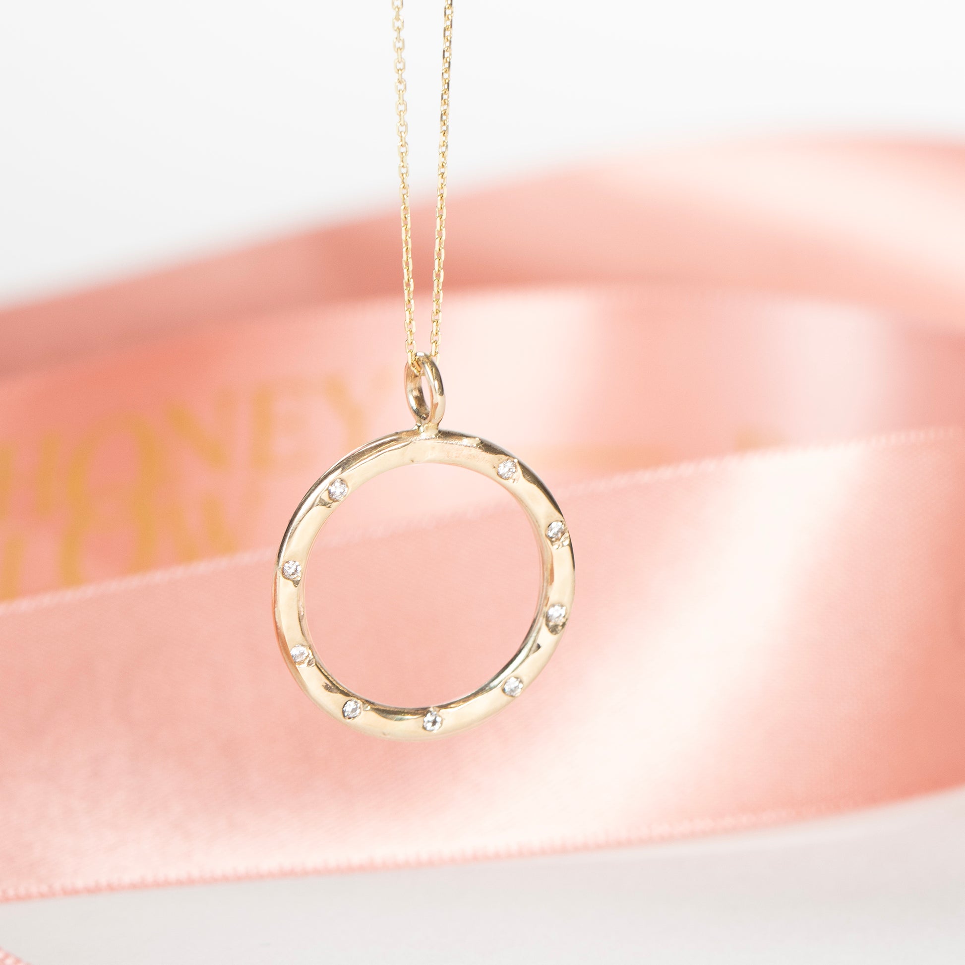 90th birthday halo necklace