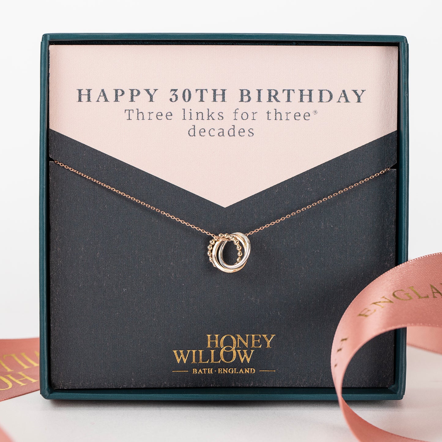 30th birthday necklace