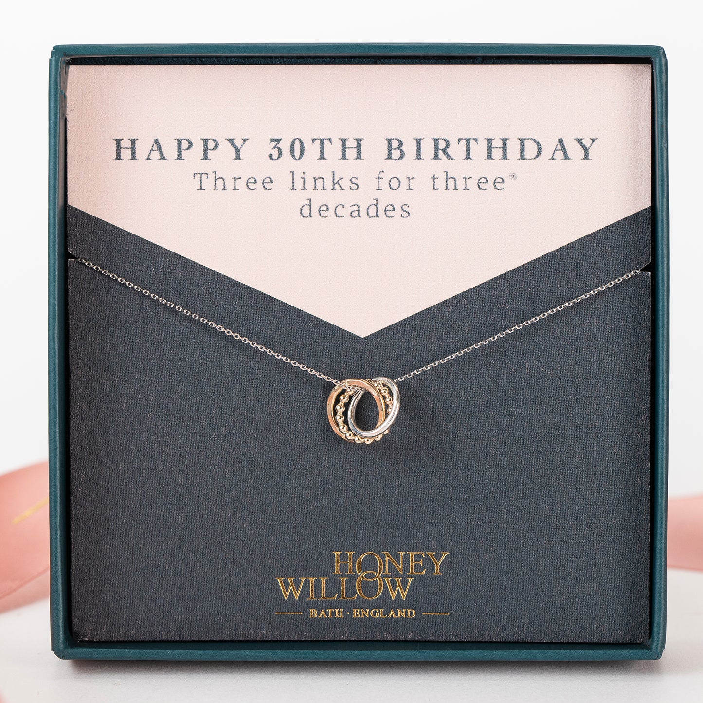 30th birthday necklace