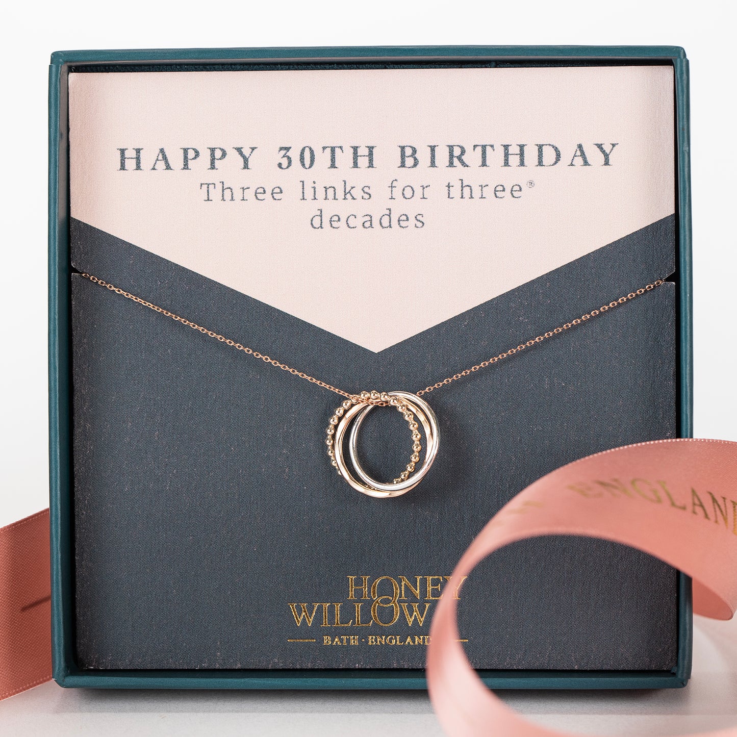 9kt 30th birthday necklace